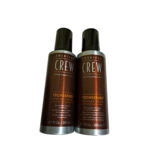 2‎ American Crew Techseries Control Foam & Texture Foam 6.7 oz / 200mL